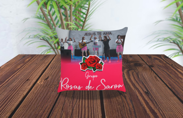 Almofadas Rosas de Saron