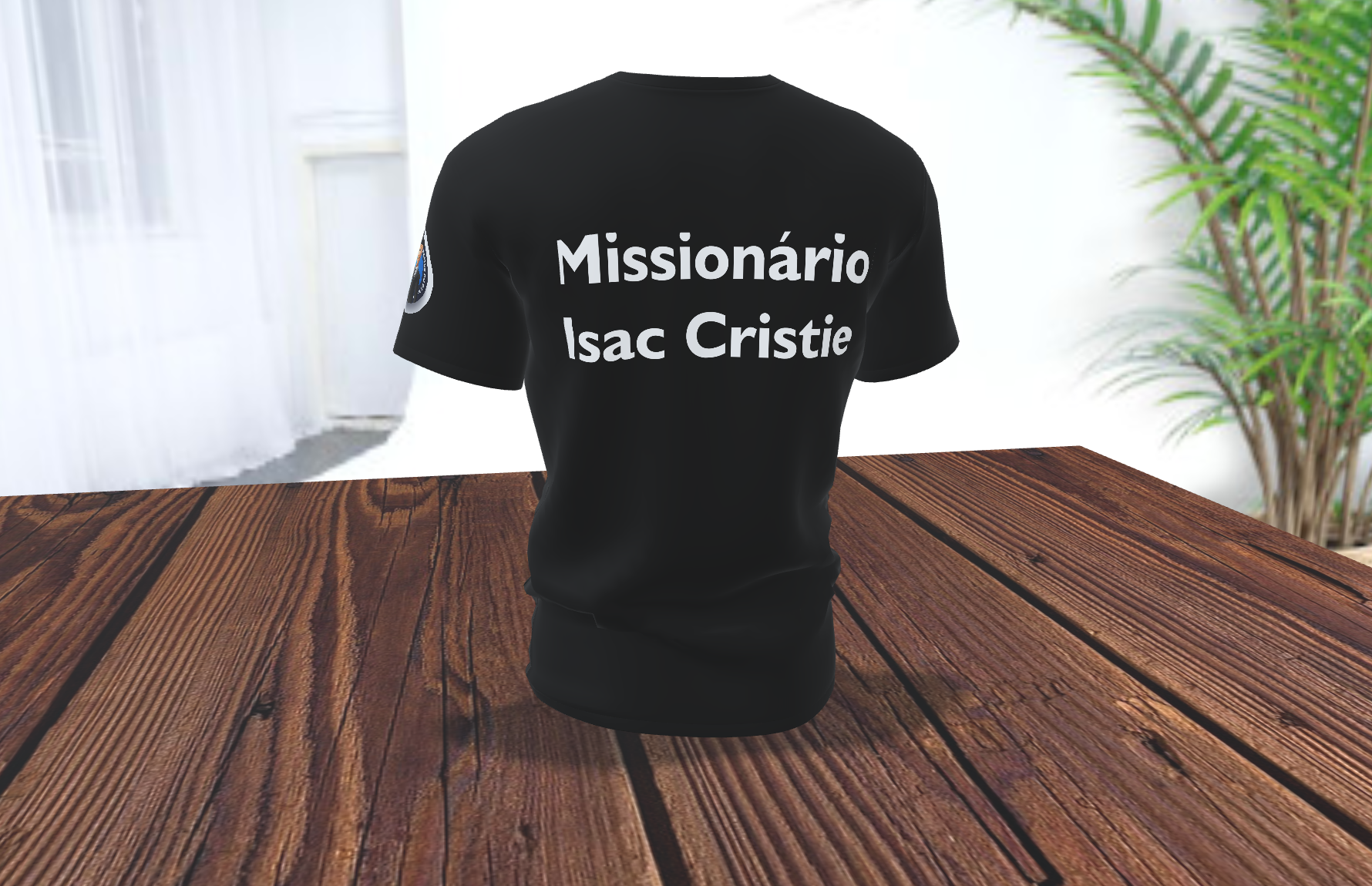 Camiseta Preta Faça do seu jeito - Image 3